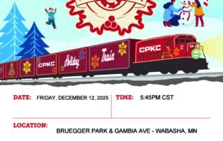 2025 Holiday Train Poster - City Of Wabasha