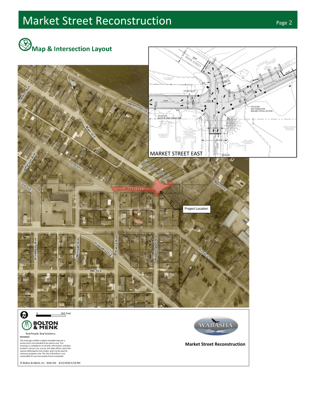 2026 Market St Recon Project Map 2026 Market Street Recon Project Start Newsletter 4 16 26 Page 2 Scaled - City Of Wabasha