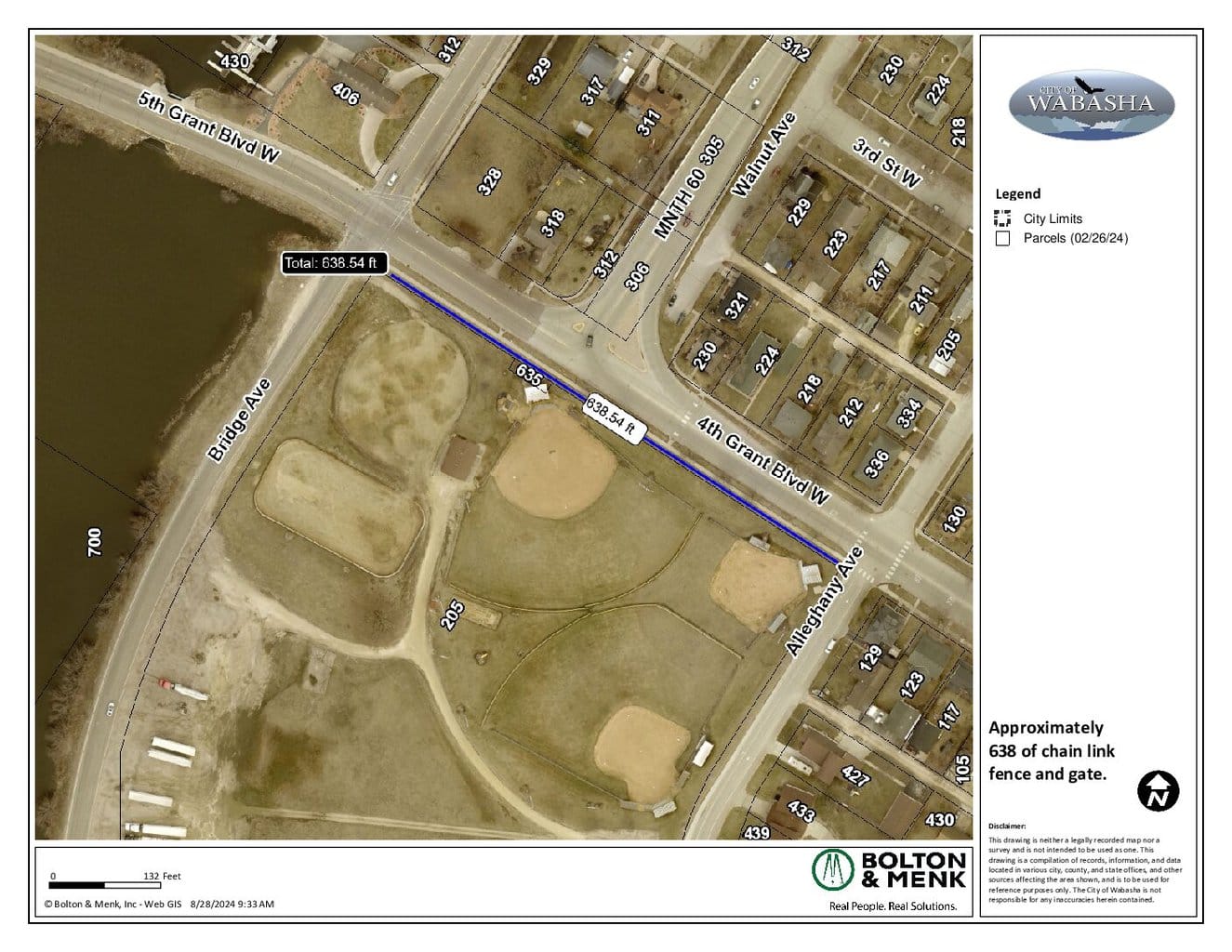 Athletic Field Chain Link Fence Athletic Field Chain Link Fence 1 Pdf - City Of Wabasha