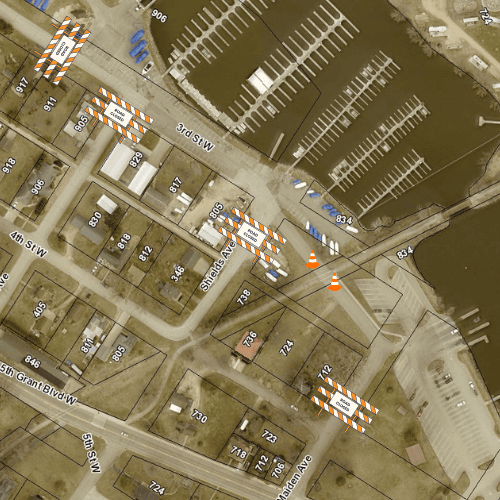 Closure Ikes Park Parkside Marina - City Of Wabasha