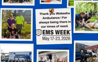 Ems Week Post - City Of Wabasha