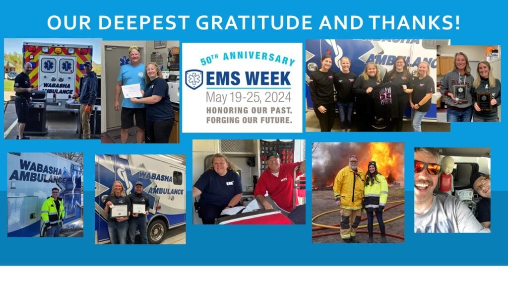 EMS week 2024 - City of Wabasha