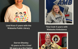 Employee Anniversaries - City Of Wabasha
