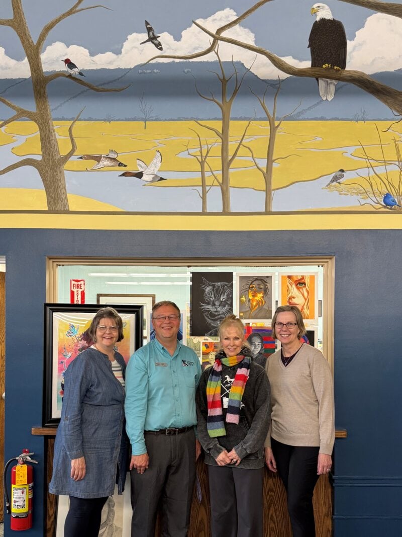 Library Mural Birds 2 - City Of Wabasha