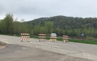 Road Closed Sign Co Rd 30 S 1 - City Of Wabasha