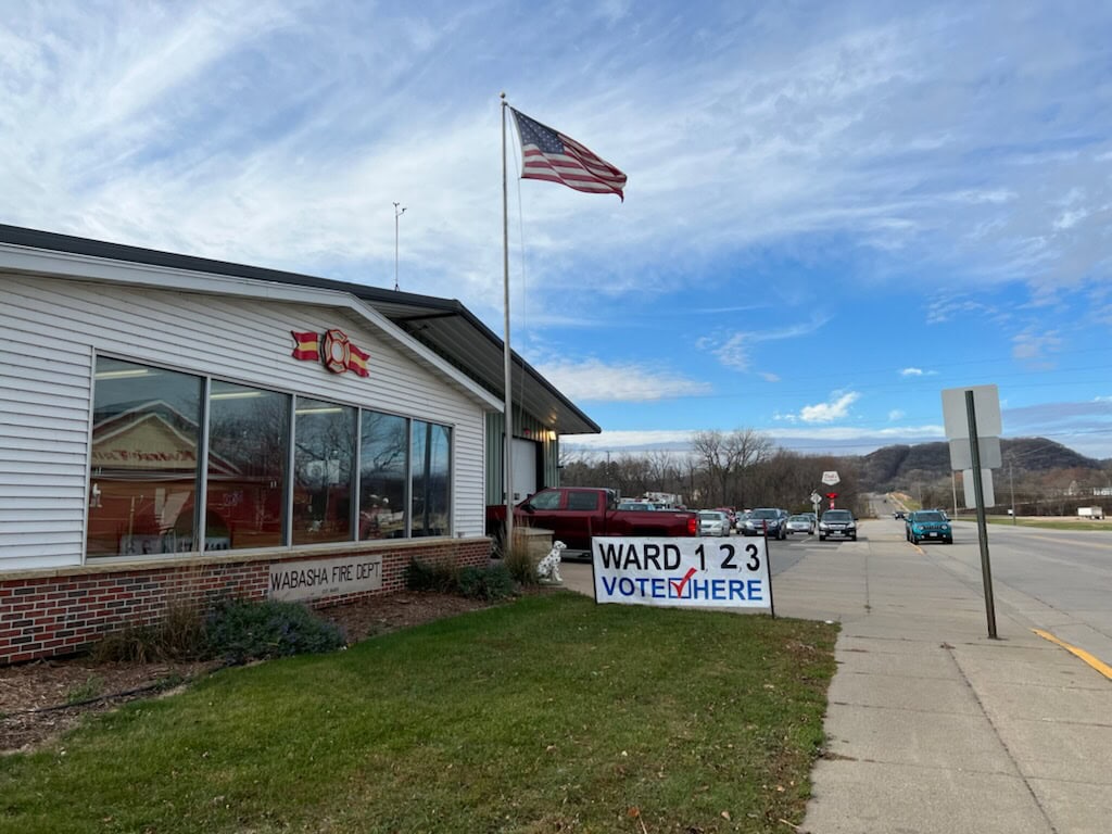 Vote Here Fire Dept - City Of Wabasha