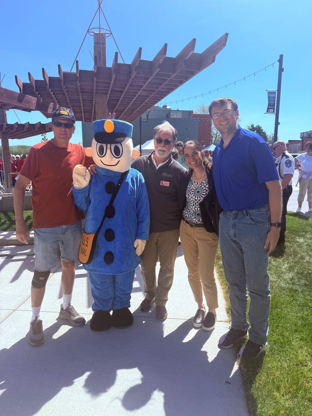 Post Office Ceremony Scaled - City Of Wabasha
